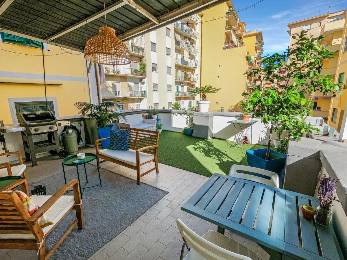 ナポリLa Casa Azulアパートメント エクステリア 写真