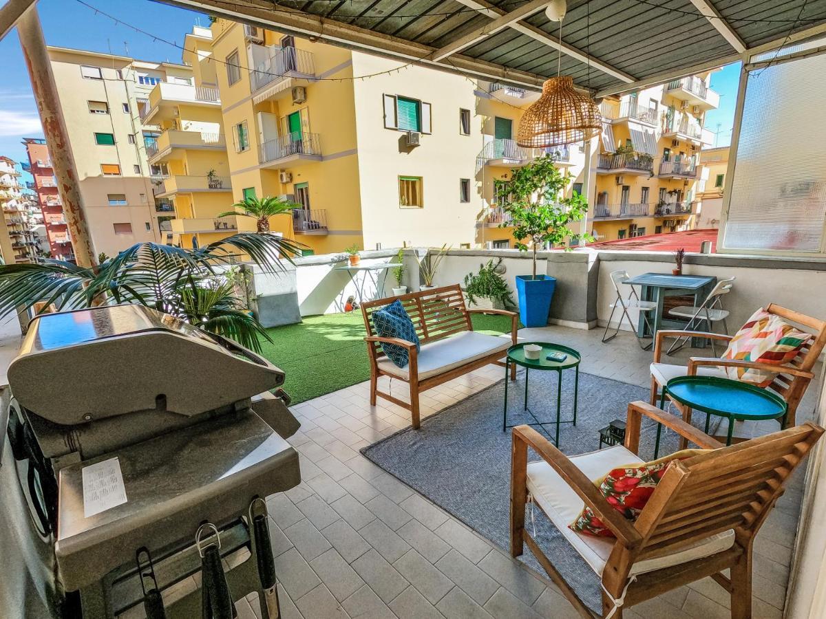 ナポリLa Casa Azulアパートメント エクステリア 写真